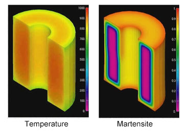 Temperature Martensite